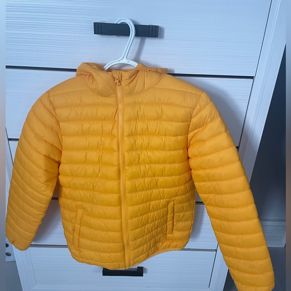 Yellow spring jacket from Walmart(George)